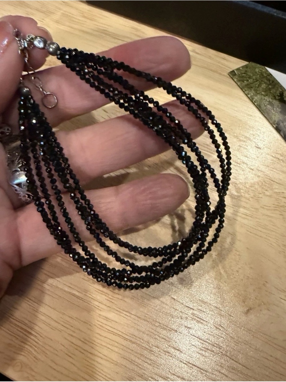 Black Multi-Strand Spinal Bracelet - Women Jewelry